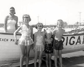 My family vacationing on Brigantine in the 1960s.