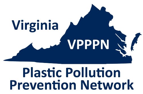 A logo for the Virginia Plastic Pollution Prevention Network.
