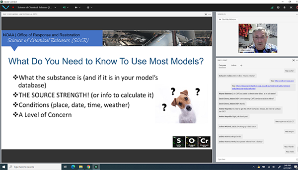 Screen shot from presentation.