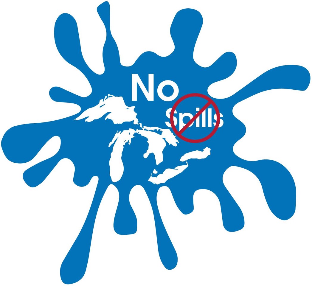 Logo for the conference - cartoon of a spill.