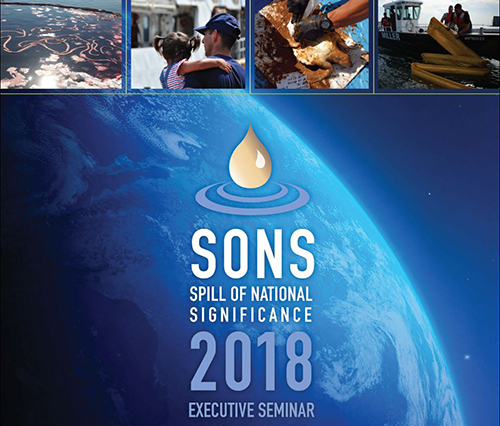 Program cover for SONS 2018.