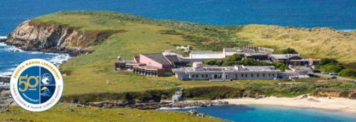 Aerial photo of Bodega Bay Lab.