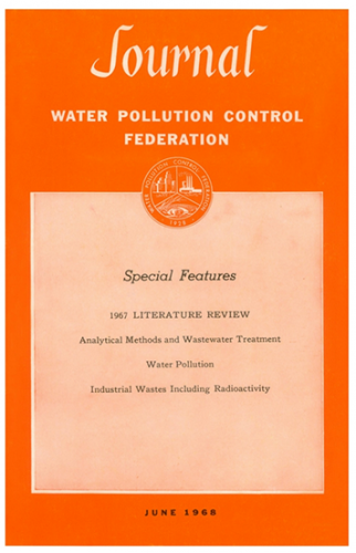 Orange  scientific journal cover from 1968.