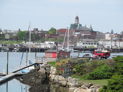Gloucester Harbor in 2012. (Doug Kerr/Wikimedia Commons)