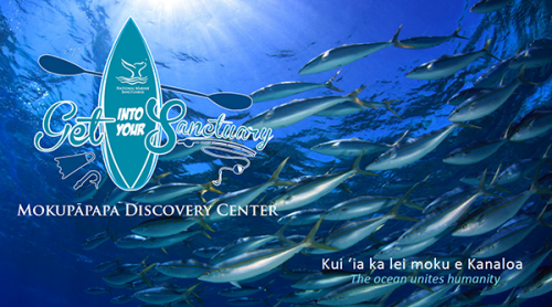 Poster for Marine Sanctuary event.