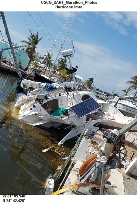 A pile of destroyed vessels.