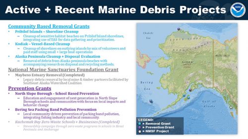 Mao with details of projects funded by NOAA MDP in Alaska provided to Sen. Sullivan.