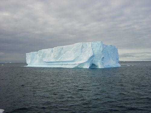 An iceberg.