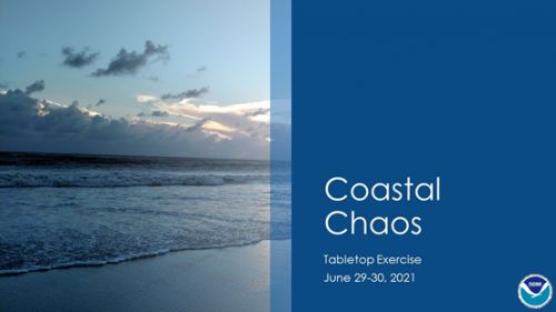 Title slide for Coastal Chaos