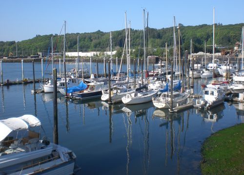 Marina with recreational boats. Image credit: NOAA.