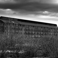 Abandoned zinc mining factory in Palmerton, Pennsylvania.