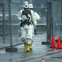 Responders at the scene of a chemical incident. Image credit: U.S. Coast Guard