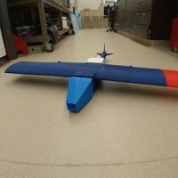 Fixed wing unmanned aerial surveillance aircraft 