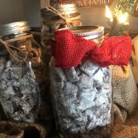 Holiday gifts in jars