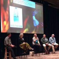 Image of panel discussing the film.