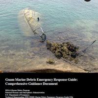 Cover of the Guam Marine Debris Emergency Response Guide.